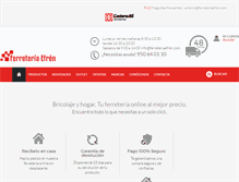 Tablet Screenshot of ferreteriaefren.com